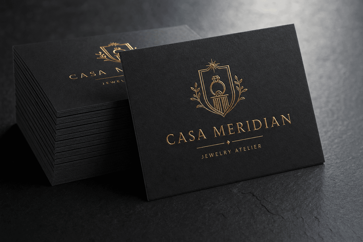 Raised Foil Cards