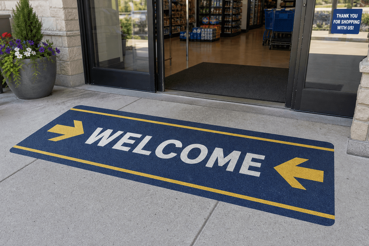 Outdoor Floor Graphics