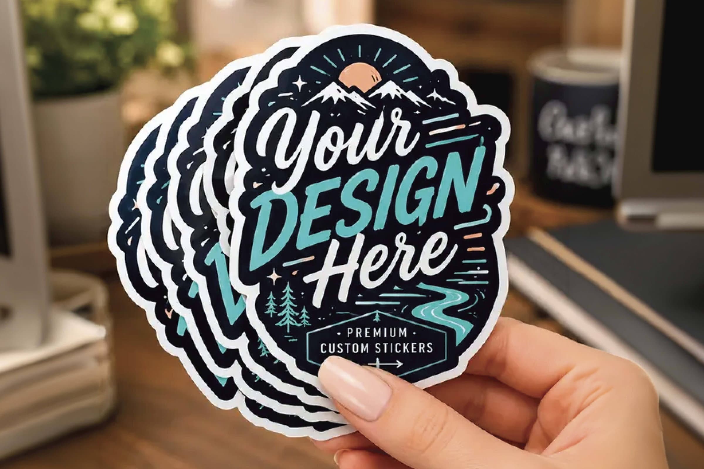 Die-cut stickers