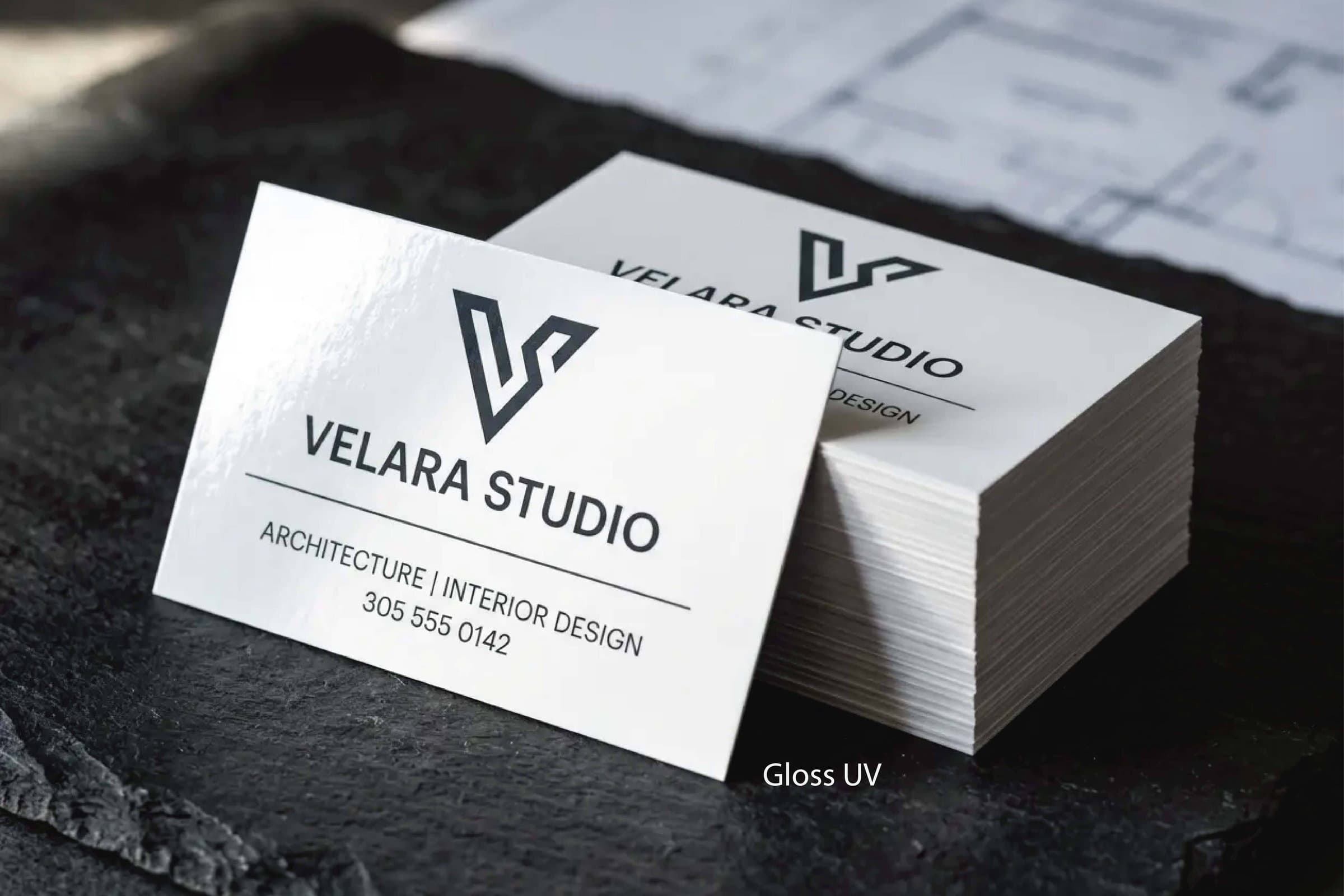16PT Business Cards — KOAI